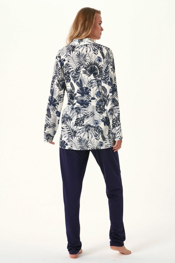 Kadın Deve Tabanlı 2li Pijama Takımı ürün görseli