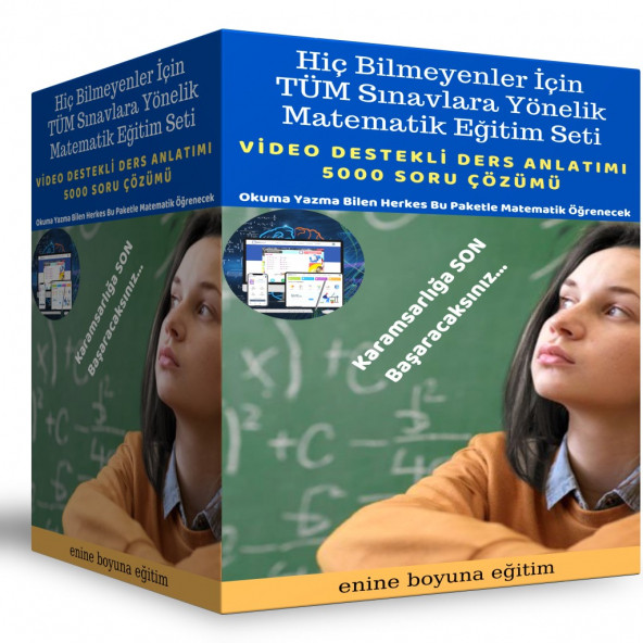Tüm Sınavlar İçin Matematik Eğitim Seti