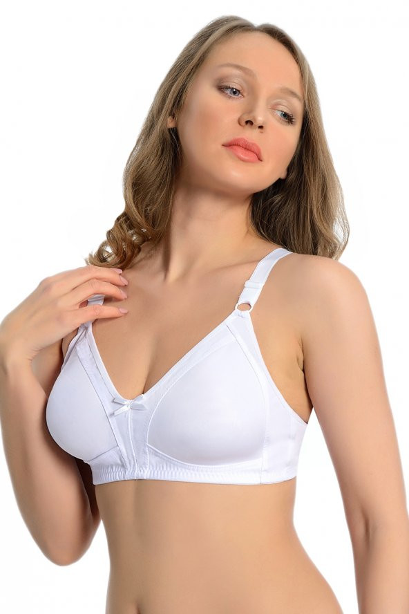 Dikişsiz Toparlayıcı Beyaz Sütyen ürün görseli