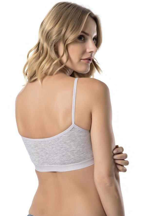 Penye Kaplı İnce Askılı Büstiyer ürün görseli