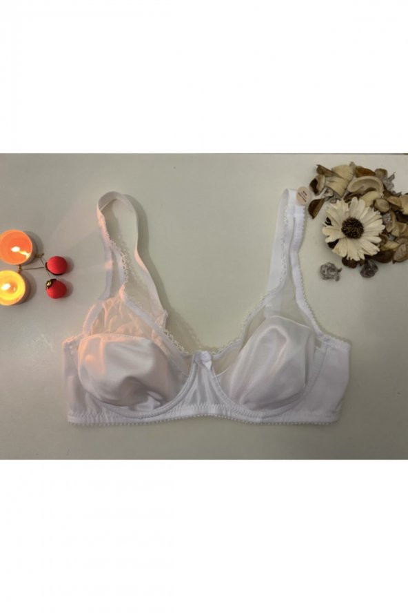 Toparlayıcı Sütyen - Beyaz - Resim 2