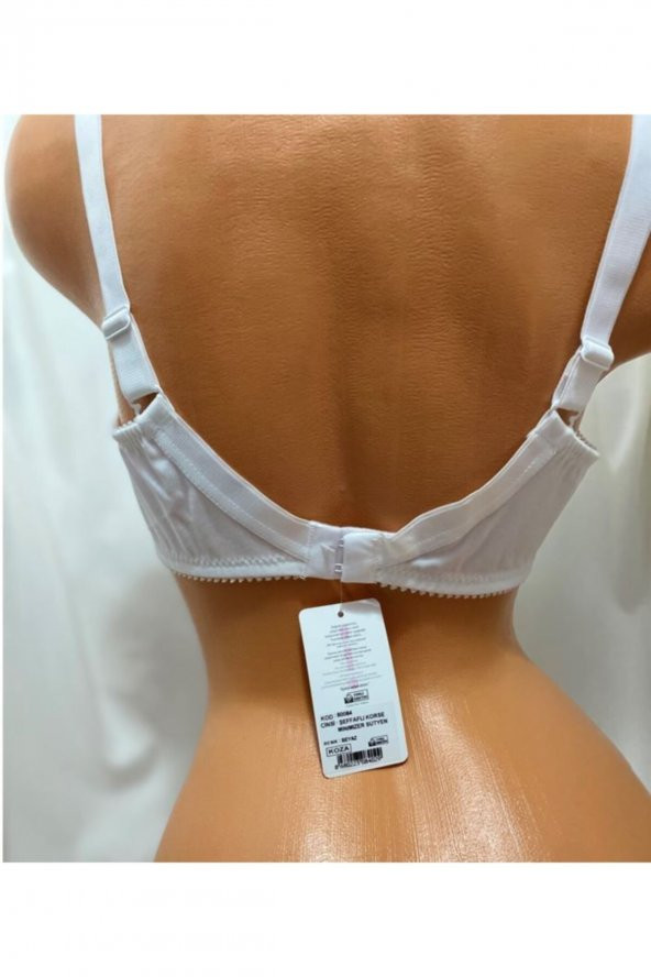 Toparlayıcı Sütyen - Beyaz - Resim 4