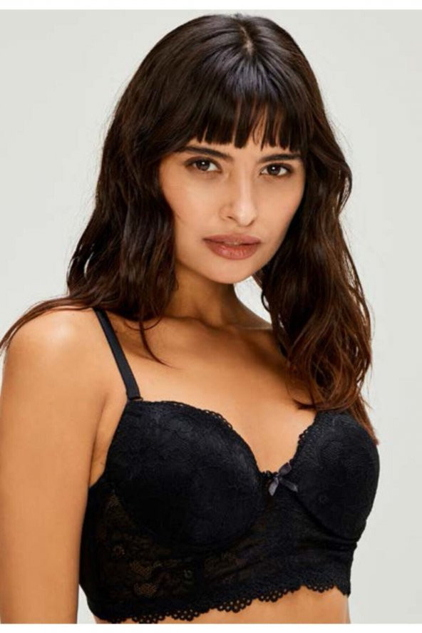 Dantelli Destekli Bralet Sütyen Takımı ürün görseli