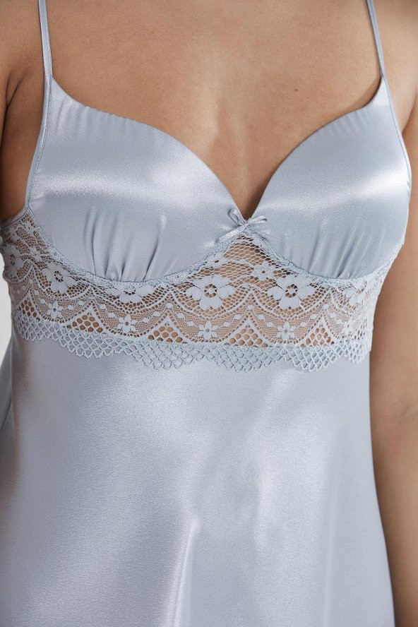 Saten Emprime Gecelik & Sabahlık Takım - 6