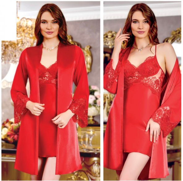 SATEN GECELİK SABAHLIK TAKIM - Resim 2