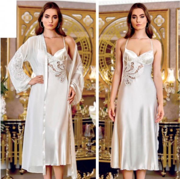 SATEN GECELİK SABAHLIK TAKIM - Resim 2