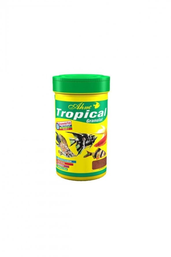 Tropical Granulat Food Tropikal Balık Yemi 250ml