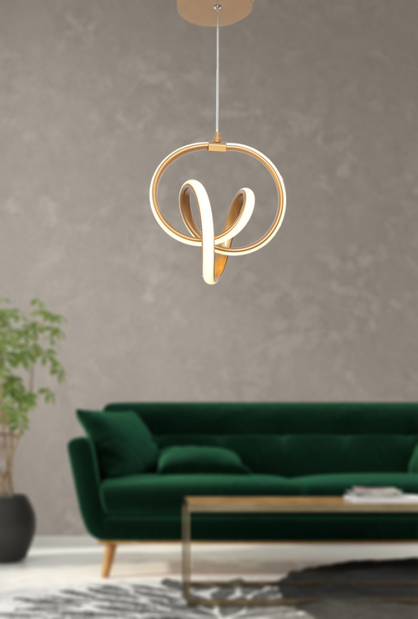 TT Aydınlatma TT317-ESK  Stilla Modeli Eskitme Boyalı Led Avize - 3