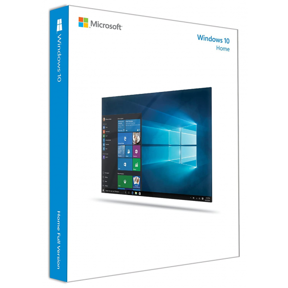 Windows 10 Home 32-64 Bit Destekli Türkçe-İngilizce Global RETAIL Lisans Anahtarı