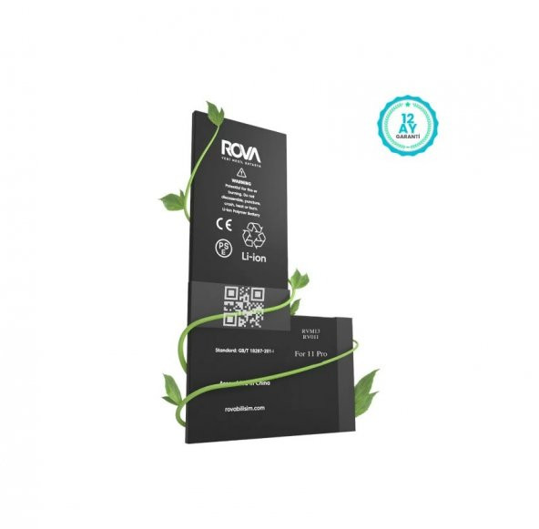 Rova İphone 11 Pro Batarya Pil Güçlendirilmiş 3046mAh 1 Yıl Garantili - 2