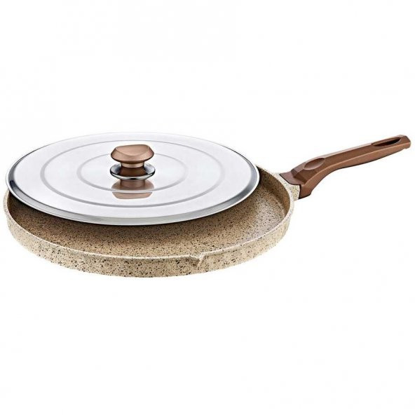 OMS Bazlama Gözleme Balık Tavası Döküm 34 Cm KUMBEJİ - 1
