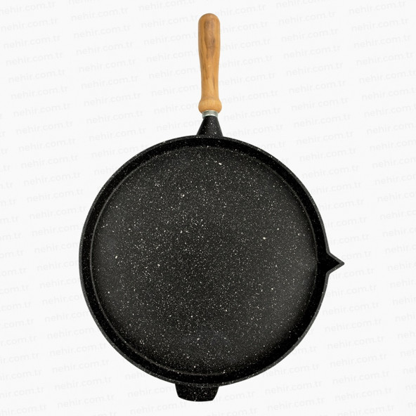 Nehir Gözleme Tavası Granit Döküm 36 Cm Derin - Resim 3