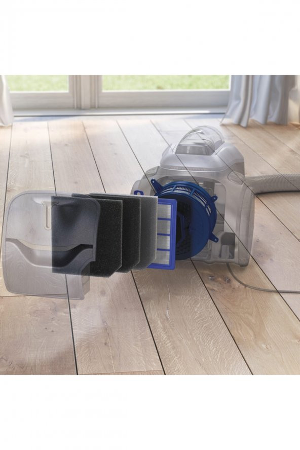 Electrolux Pure C9 PC91-ALRGT 72 dB Toz Torbasız Led Başlıklı Elektrikli Süpürge - 6