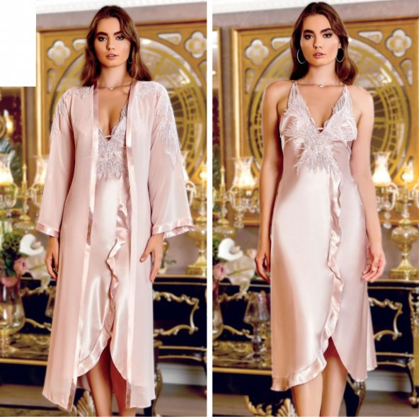 SATEN GECELİK SABAHLIK TAKIM - Resim 2