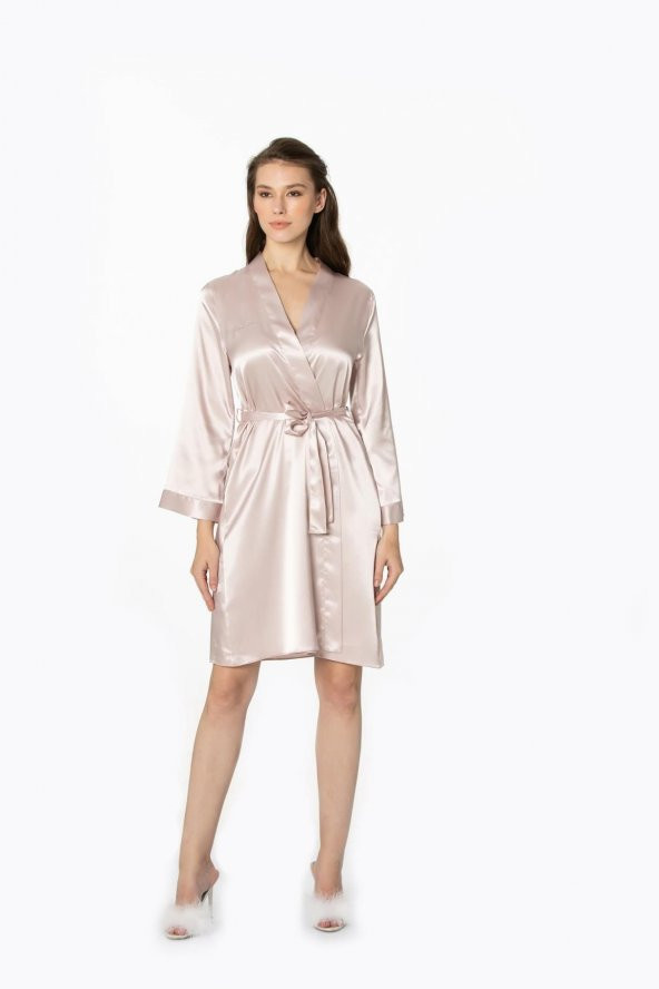 Saten Brıde Sabahlık ürün görseli