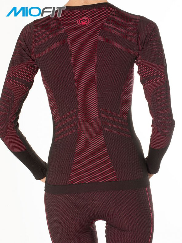 Kadın Comfortable Fit Dry Uzun Kollu Dikişsiz Spor Tişört - 6