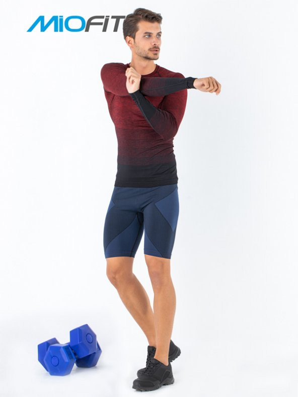MioFit Erkek Active Dikişsiz Uzun Kollu Spor Tişört - 3