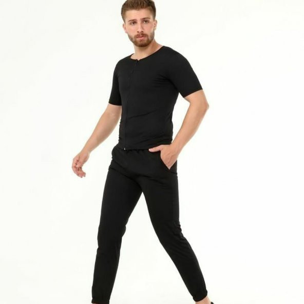 Siyah Sauna Alt Üst Takım ürün görseli