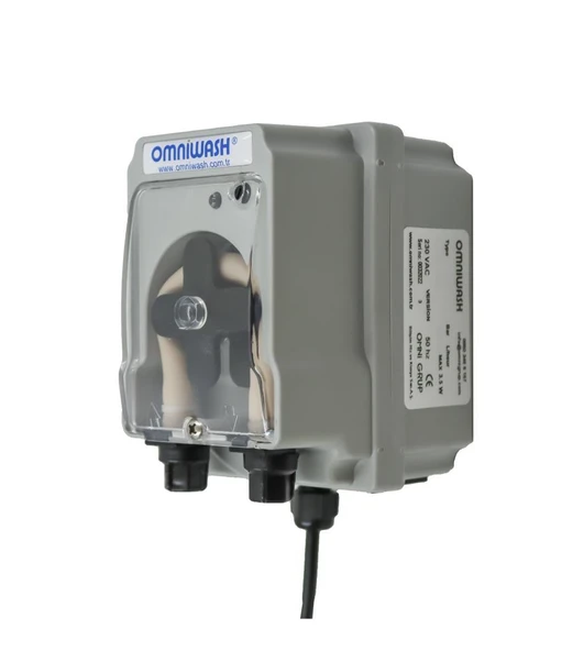 Omniwash G100 Ayarlanabilir Peristaltik Dozaj Pompası Gri - 2
