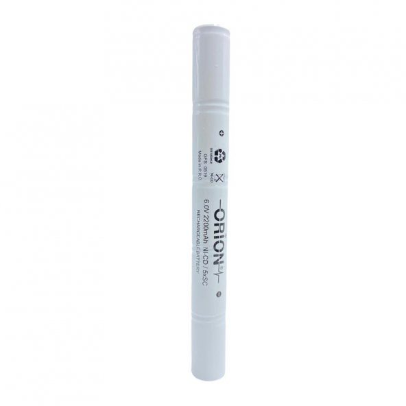 Orion 6.0V Ni-Cd Sc 2200mAh Şarj Edilebilir Pil - 1