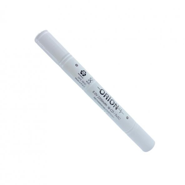 Orion 6.0V Ni-Cd Sc 2200mAh Şarj Edilebilir Pil - 2