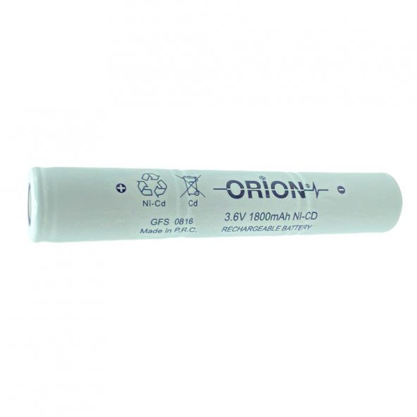 Orion 3.6V Ni-Cd SC 1800mAh Şarj Edilebilir Pil - 2