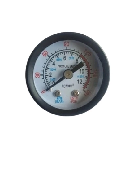 Manometre Arkadan Çıkışlı Kuru Tip Q50 - 0 - 12 Bar 1/4