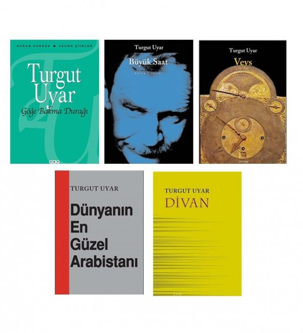 Turgut Uyar Seti 5 Kitap