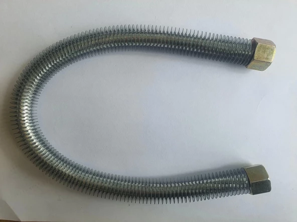 Kompresör Hava Çıkış Borusu Soğutucu Korumalı  25-50Lt -3/8 -10mm - 3