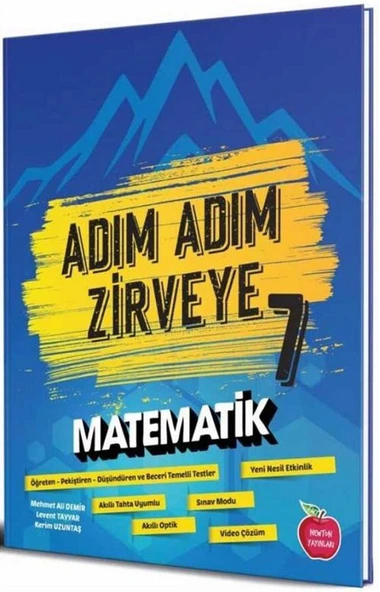 Newton 7.Sınıf Matematik Adım Adım Zirveye Matematik Soru Bankası 2025