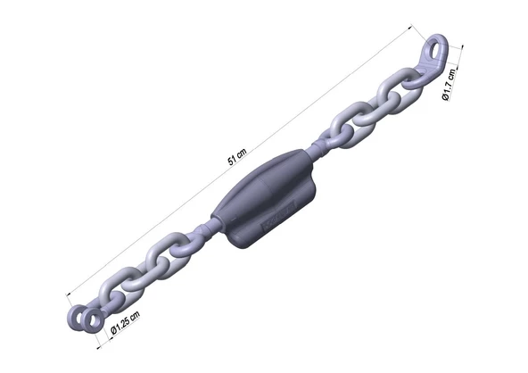 480 GERGİ ZİNCİRİ (3 BAKLALI) LAMALI (New Holland) (DYPTT-120) - 2