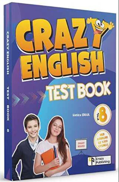 8. Sınıf Crazy English Test Book
