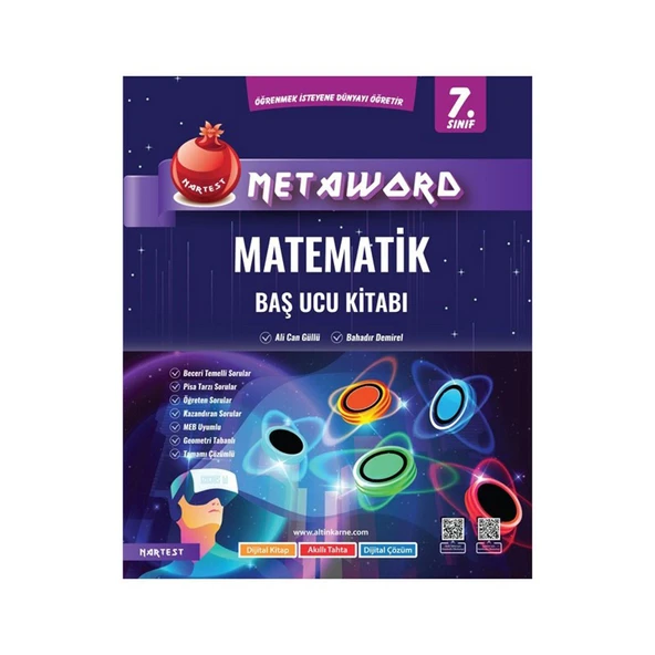 Nartest 7.Sınıf Metaword Matematik Baş Ucu Kitabı