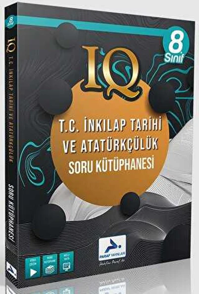 Prf 8. Sınıf T.C İnkılap Tarihi ve Atatürkçülük IQ Soru Kütüphanesi