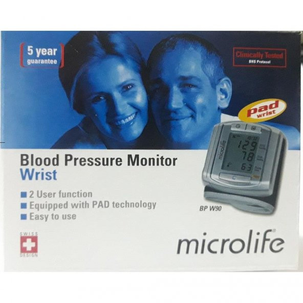 MİCROLİFE BİLEKTEN TANSİYON ALETİ BP W90