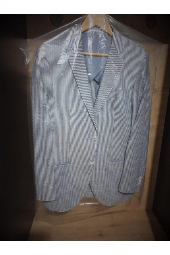 Askılı Takım Elbise,ceket,kazak,tshirt Naylon Poşeti - Kıyafet Koruma Kılıfı - 60x90- 15 Adet