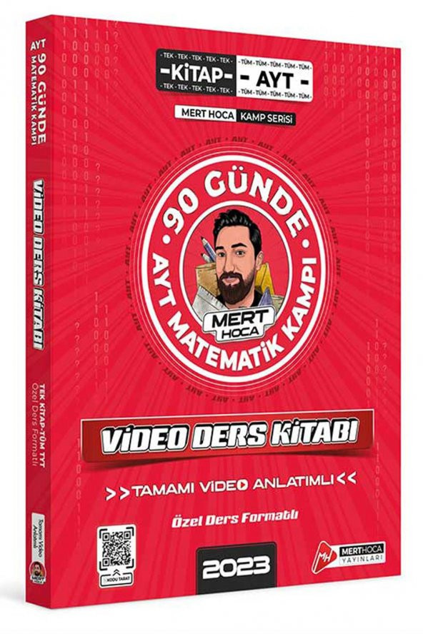 Mert Hoca YT 90 Günde Matematik Kampı Video Ders Kitabı 2023