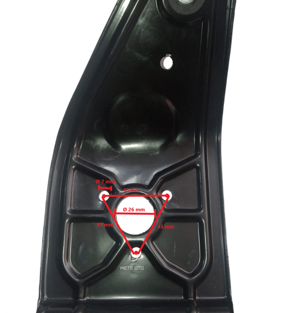 Ford Transit V-184 Ön Cam Silecek Mekanizma İç Kolu Tertibatı - 2