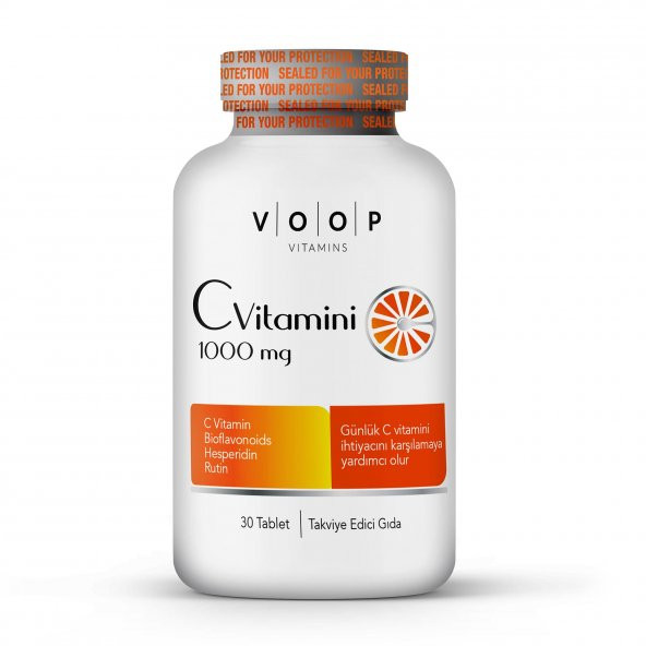 VOOP Vitamin C 1000 mg 30 Tablet