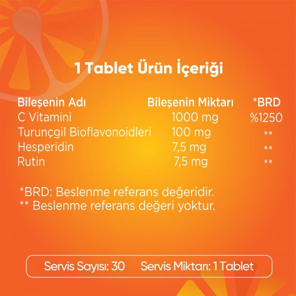 VOOP Vitamin C 1000 mg 30 Tablet - 11