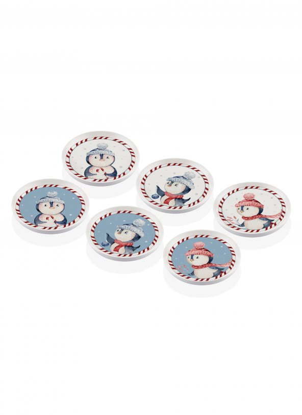 The Mia Penguin Çerezlik 6 Parça 10 cm - 2