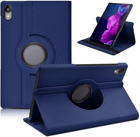 Lenovo Tab P11 Plus TB-J616F Kılıf Kapaklı Standlı - 4