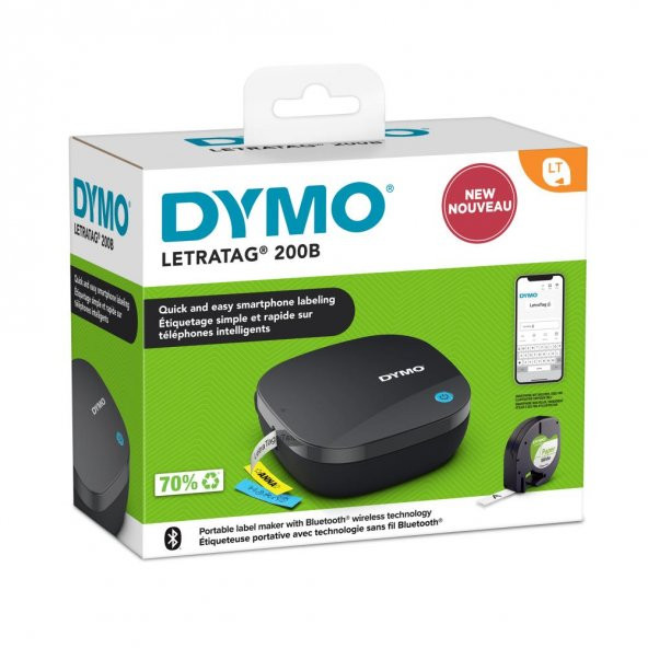 DYMO LetraTag 200B Telefon Blootooth Bağlantılı Etiket Makinesi - 3