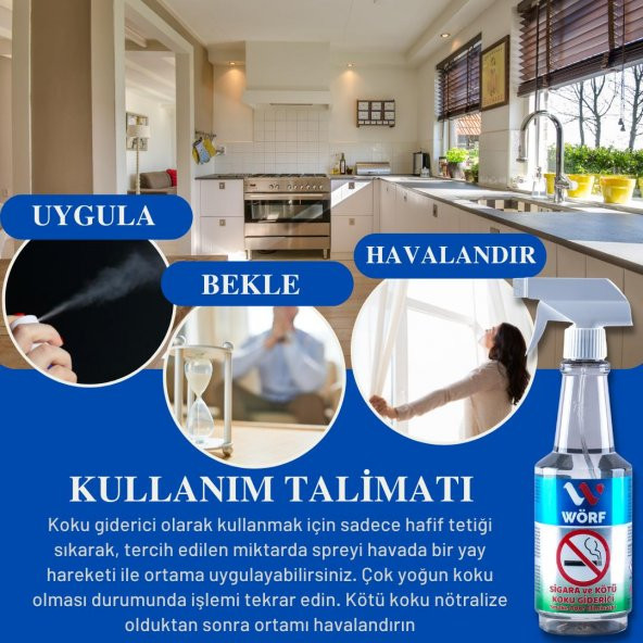 Wörf Sigara ve Kötü Koku Giderici FastCat Serisi - 5