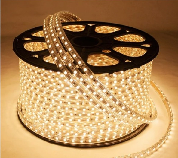 25 METRE CATA CT 4553 3 Çip Dış Mekan Hortum Şerit Led Günışığı - 2