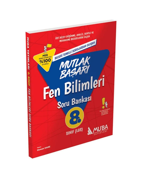 Muba 8.Sınıf Mutlak Başarı Fen Bilimleri Soru Bankası