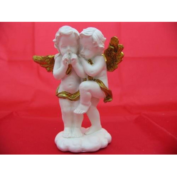 HEDİYELİK › KARIŞIK › Melek Figürler-QQC MELEK ÇİFTİ>>8X5X11.5 CM. ürün görseli