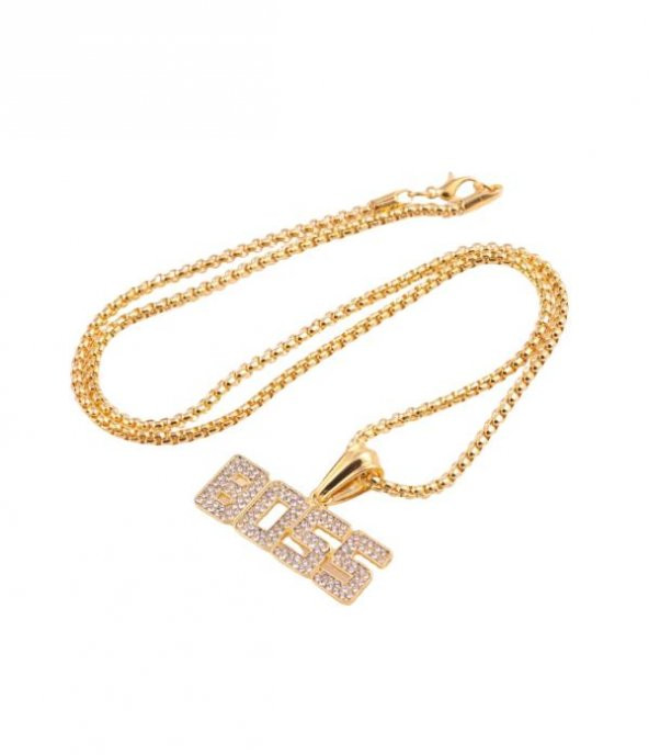Boss Patron Thug Life Hip Hop Unisex Kolye Zinciri - 5