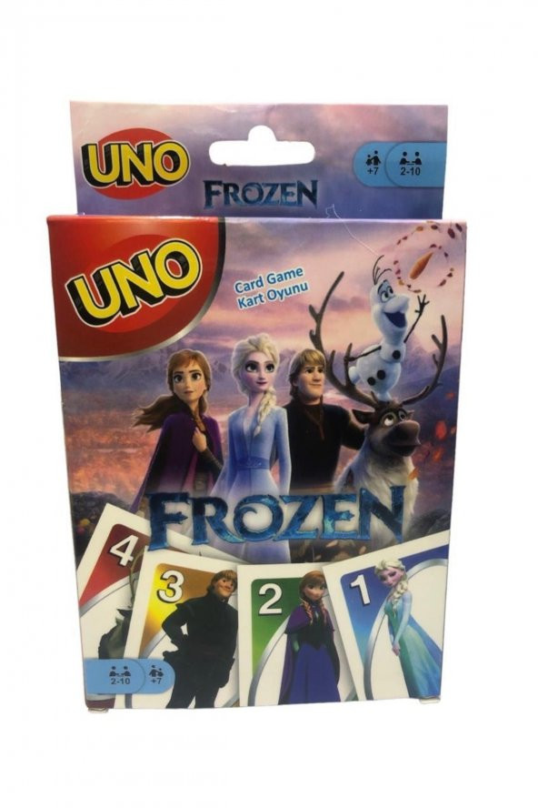 Pokemon Avengers Frozen 3lü Set Uno Kart Yerli - 2