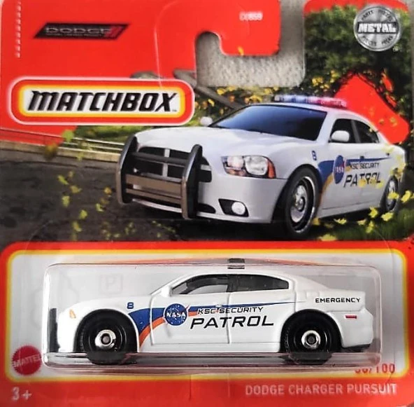 C0859 Matchbox 1:64 Tekli Arabalar DODGE CHARGER PURSUIT HFT07